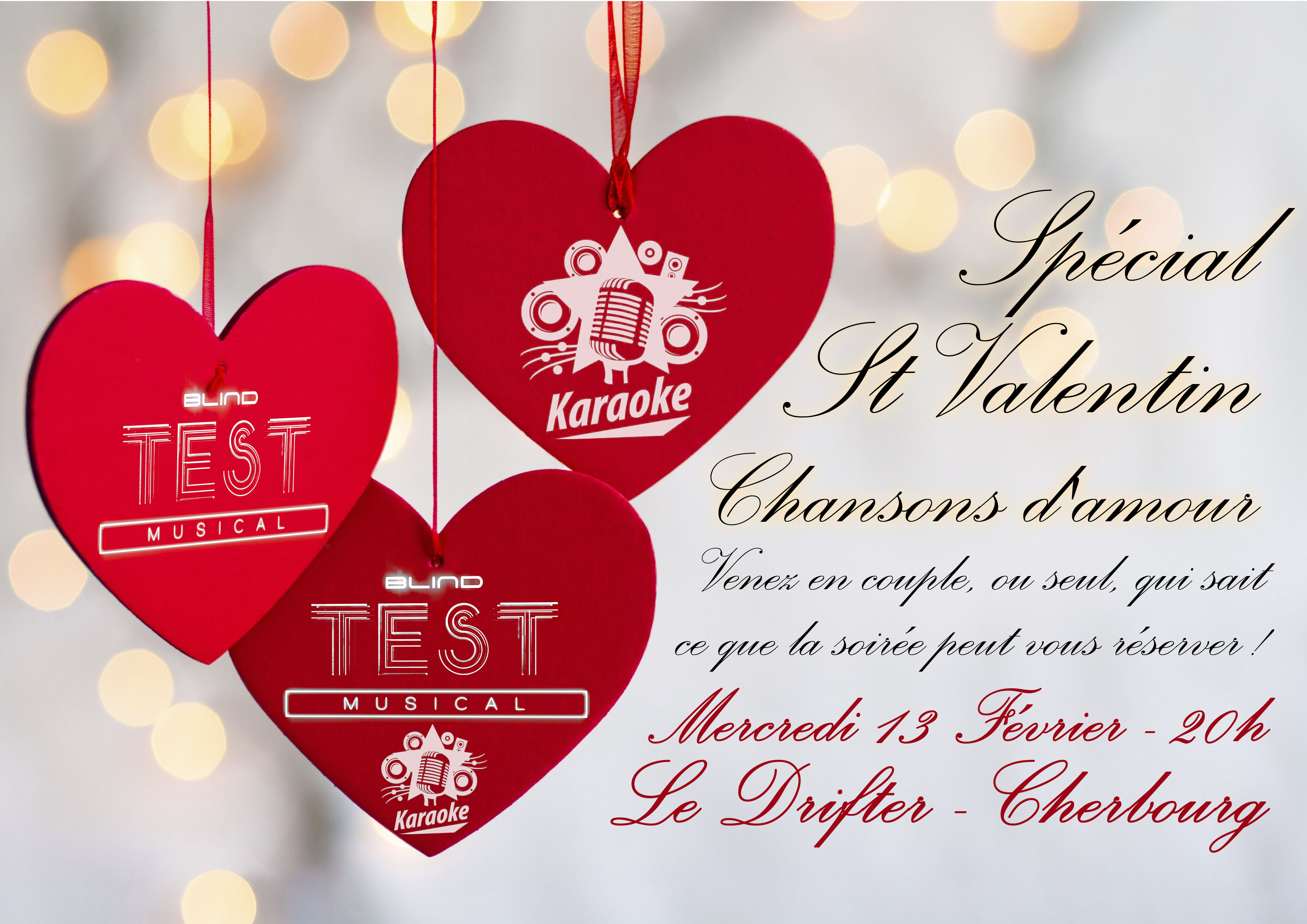 Blind Test-Karaoke « St Valentin »