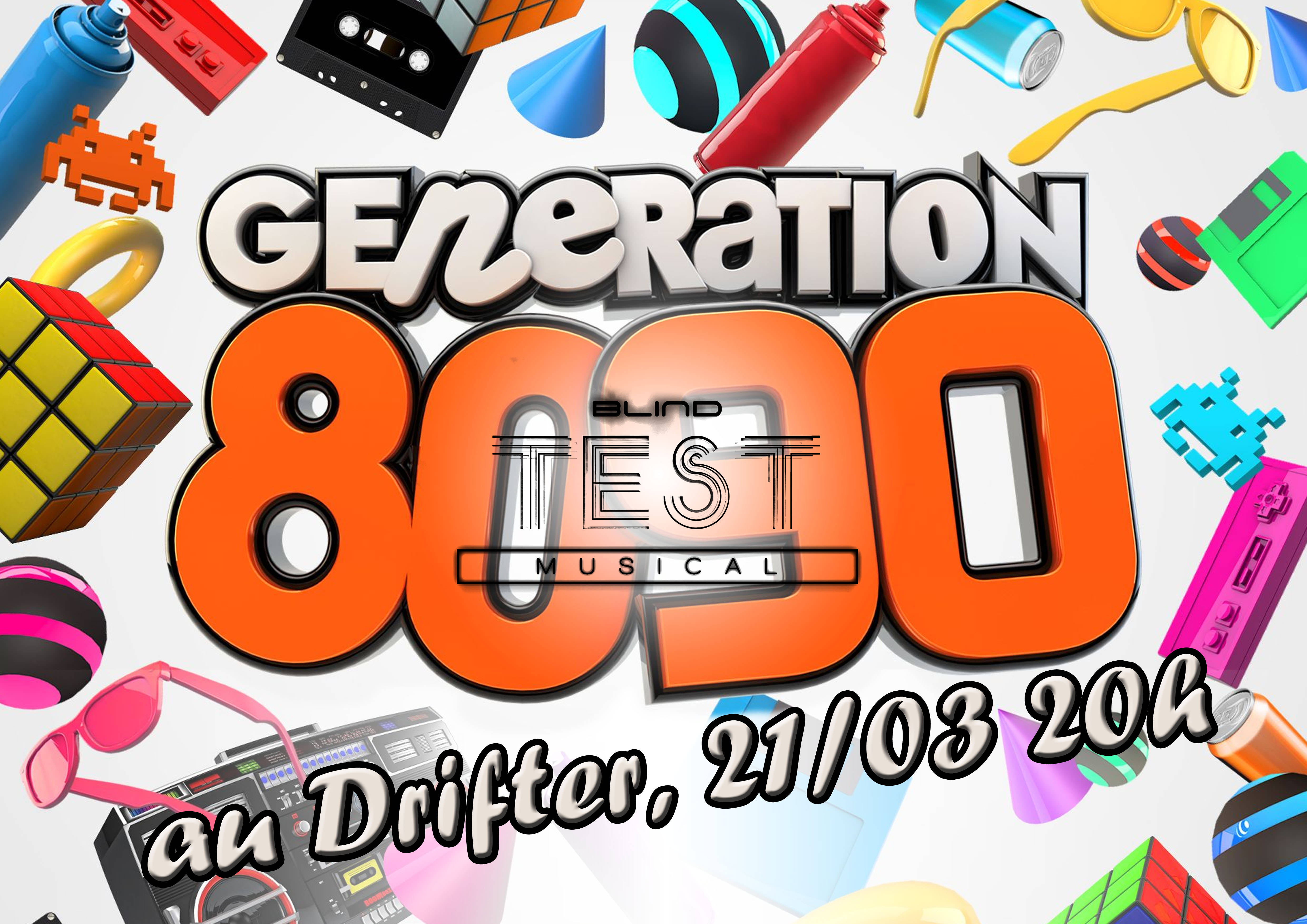 Blind Test années 80/90, avec LiveStream